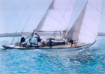 The Virginia Sailing Past
