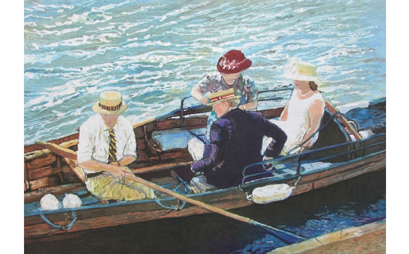 Spectators Afloat at Henley Regatta