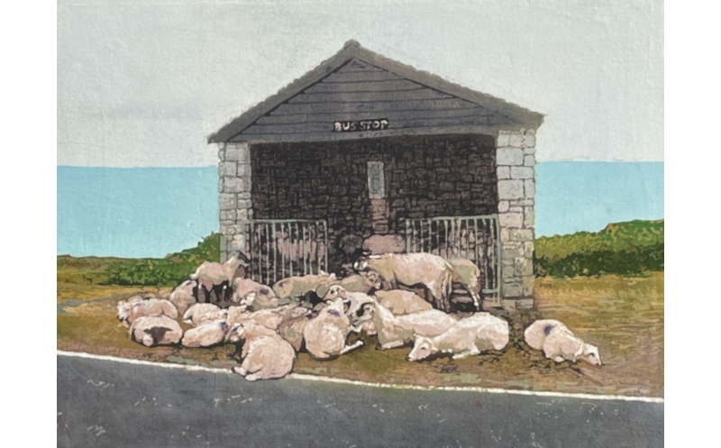 Waiting for the Bus‘Waiting for a Bus’ 