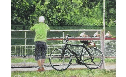 Man and Bicycle 