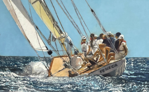 Seneca Leading the Fleet